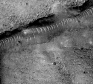Mars Glass Tunnels
