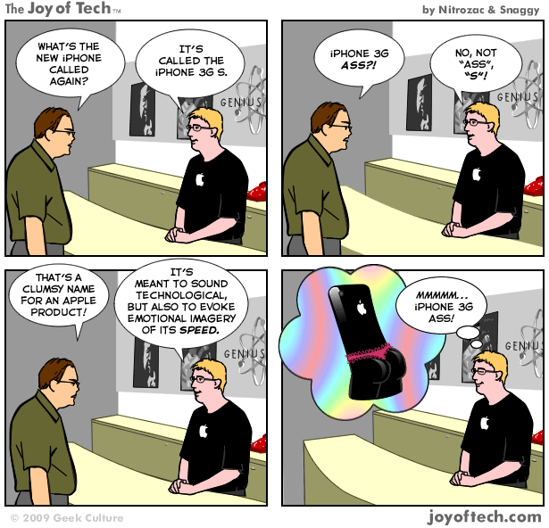 Comic: iPhone 3G ASS