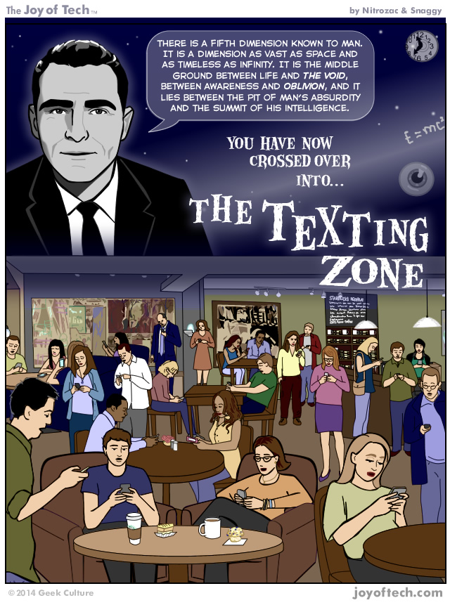 The Texting Zone.