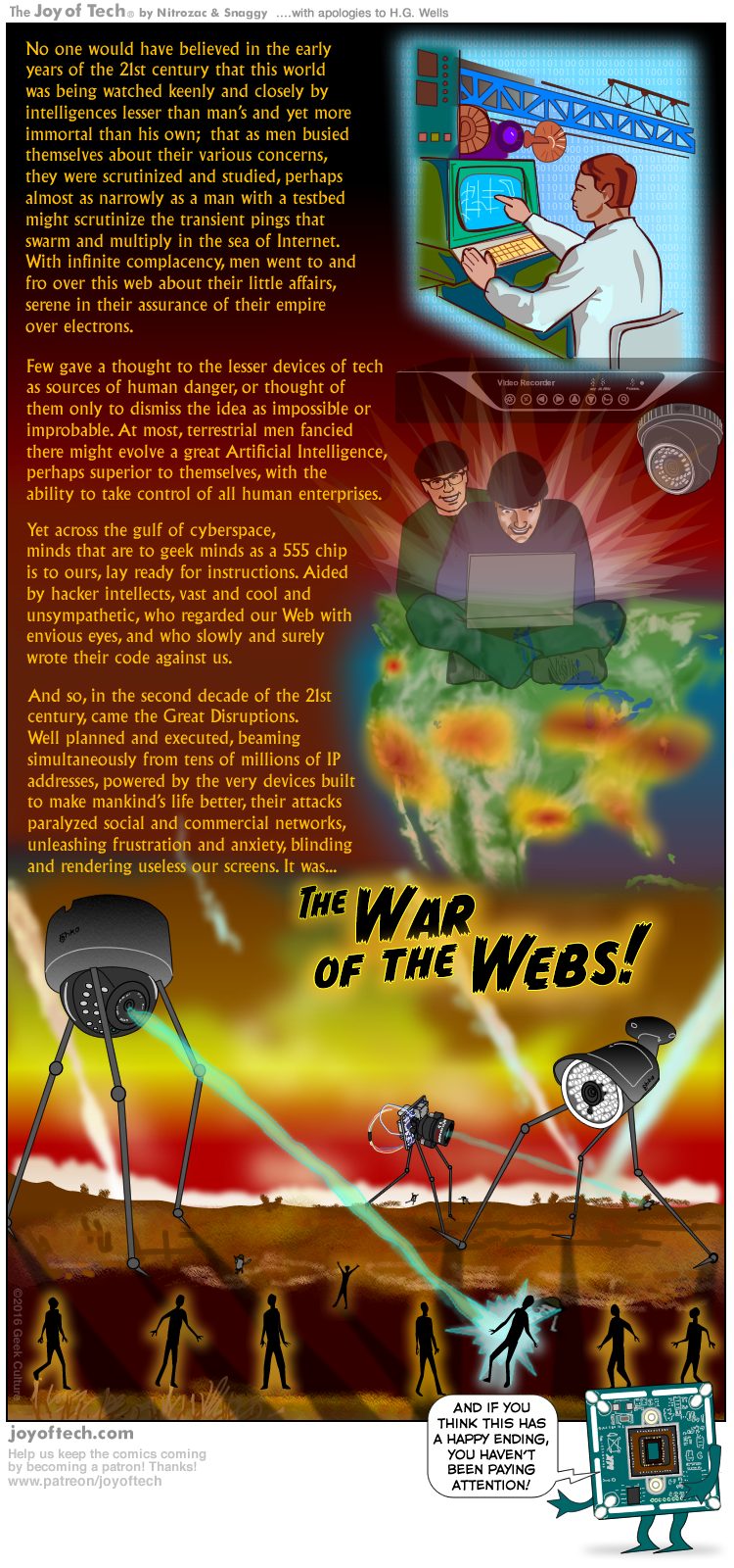The War of the Webs!