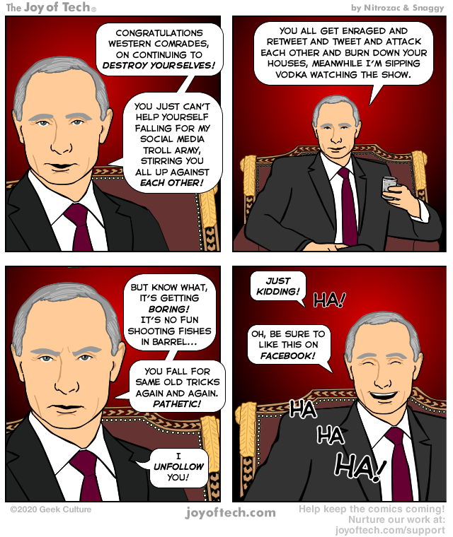 A Message from Vladimir.