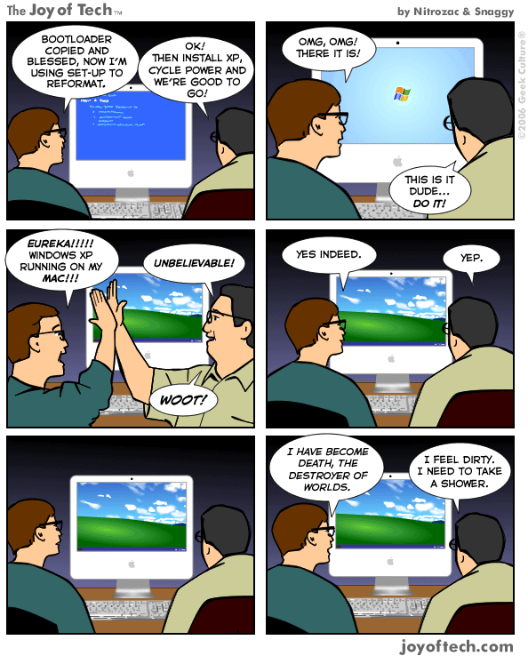 40+ Funny Mac vs PC vs Linux Comics | Geeky Stuffs