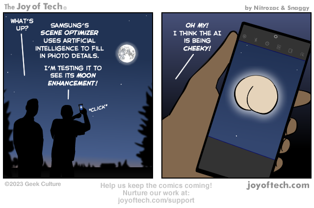 Samsung's Moon Enhancement!