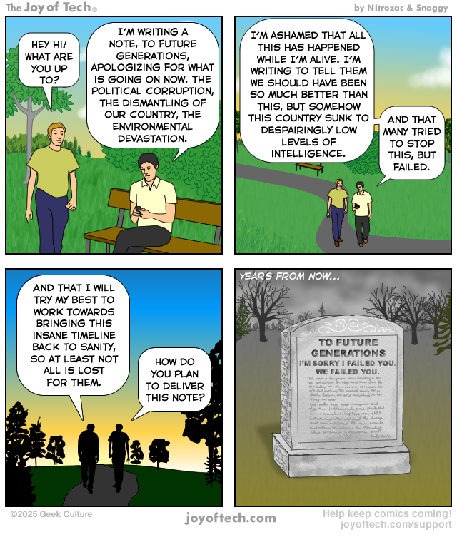 Note to the future