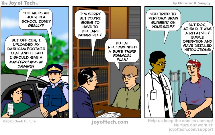 Be wary of a prompt response.
